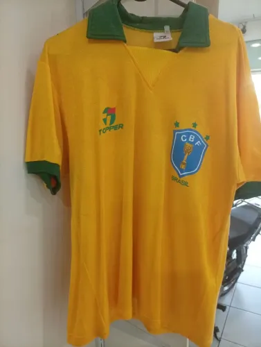 Camisa Brasil oficial copa de 90 relíquia