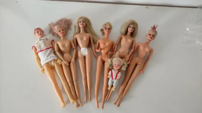 Lote 7 Bonecas Barbie Mattel originais nos 80/90