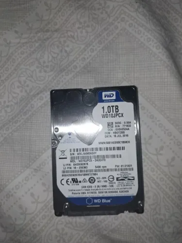 HDD WD Blue de 1TB 2,5'