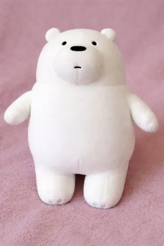 pelúcia do urso Polar (Ice Bear) deursos sem curso original Cartoon network 