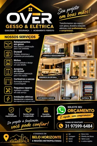 Over Gesso * serviço Gesso em Geral
