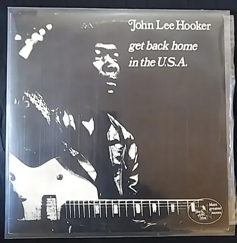LP John Lee Hooker - Get Back Home in the U.S.A. (Estúdio Eldorado 1988)