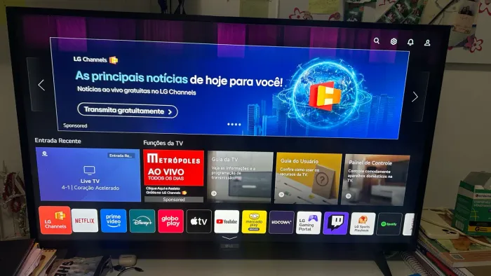 TV 43 Polegadas LG Smart - Excelente Custo-Benefício