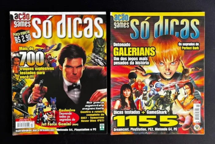Revistas Ação Games - Só Dicas