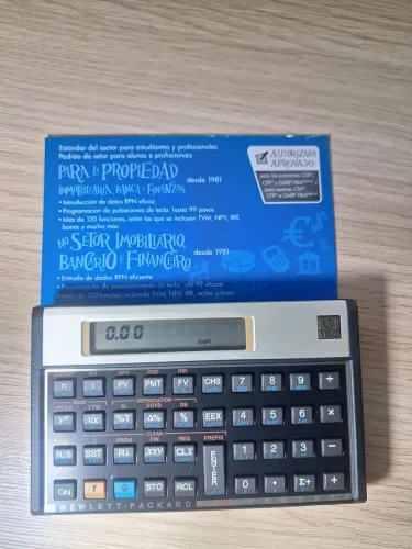 Calculadora Financeira HP-12C Original - Estado de Nova
