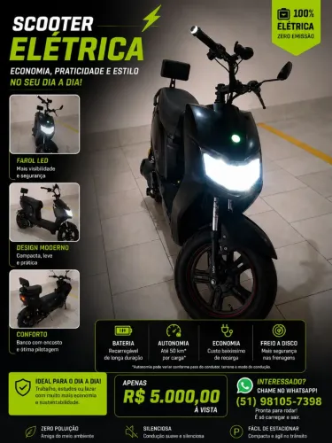 Nxt juna 1000w impecável só caito dinheiro ou pix