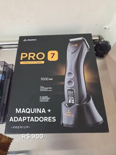 Máquina propetz PRO7 + adaptadores Wahl profissional