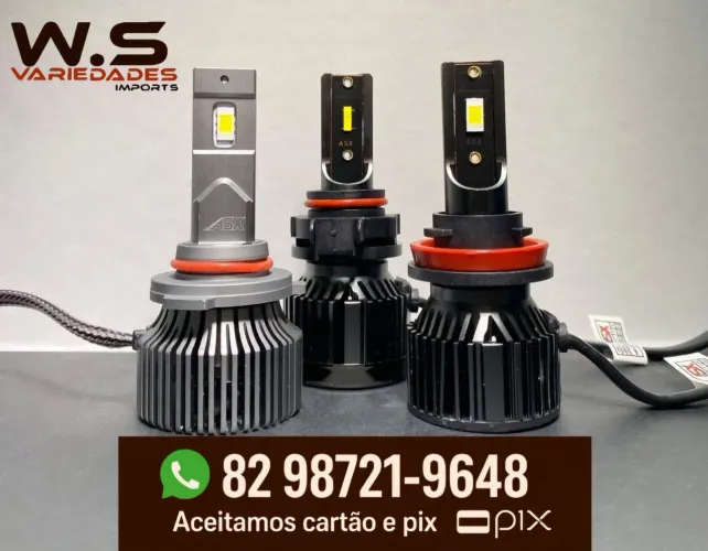 A partir de 80$ led para carros h1 h4 h7 h11 hb3 consulte modelos 