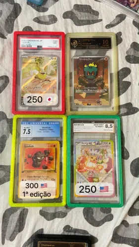 Cartas Pokémon graduadas