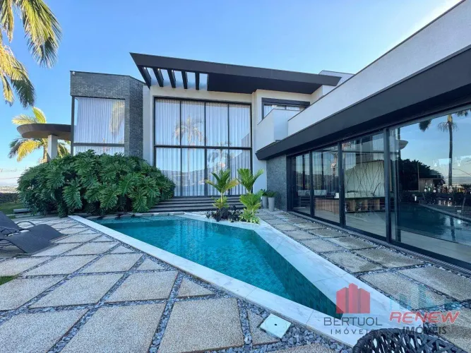Casa térrea para aluguel, 3 suítes, 8 vagas. Condomínio Campo de Toscana - Vinhedo/SP