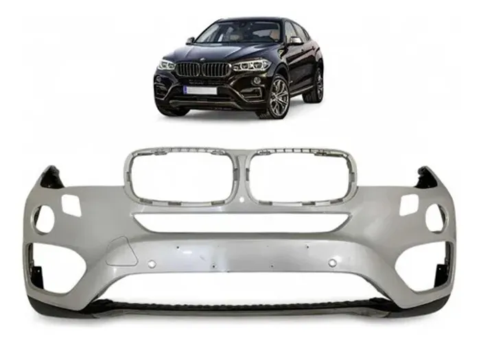 Parachoque Dianteiro Bmw X6 F16 M Sport 2014 A 2019 Original Branco