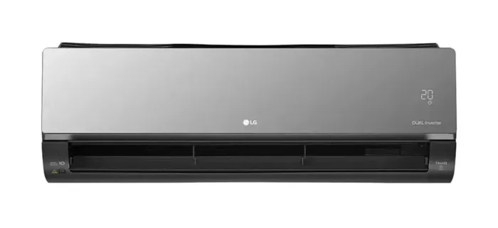 Ar Condicionado Lg Dual Inverte cinza platinado