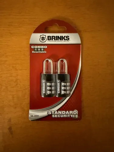 Kit 2 Cadeados Brinks com Senha | Novo Lacrado