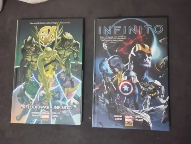 HQs Marvel Prelúdio para Infinito & Infinito