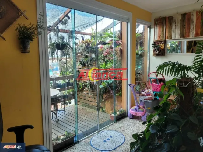 Sobrado a venda com 3 dormitórios, sendo 1 suíte - 275m² | Parque Continental II - Guarulh