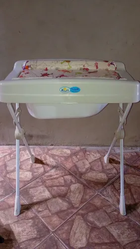 Banheira com trocador