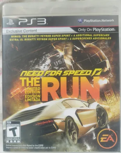 Need For Speed On The Run - Ps3 - Original