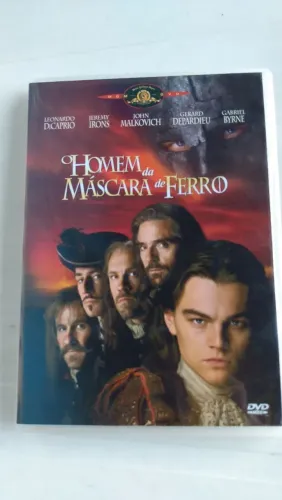 DVD original o homem da máscara de ferro