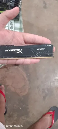 Memória RAM 8gb Hyperx Fury ddr4