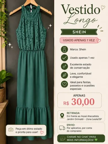 Desapego vestido Shein 