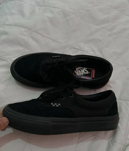 tênis vans original skateboarding preto