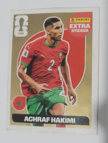 FIGURINHA HAKIMI DOURADO COPA 2026