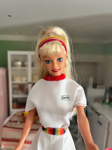 Barbie Mattel vintage + roupa repro tenista estrela