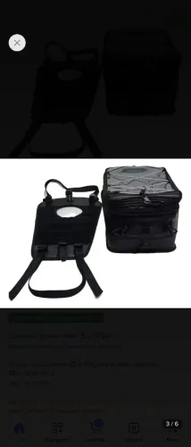 Bolsa Mala Alforge para tanque Motocicleta Universal, Expansível, Grande 20l litros