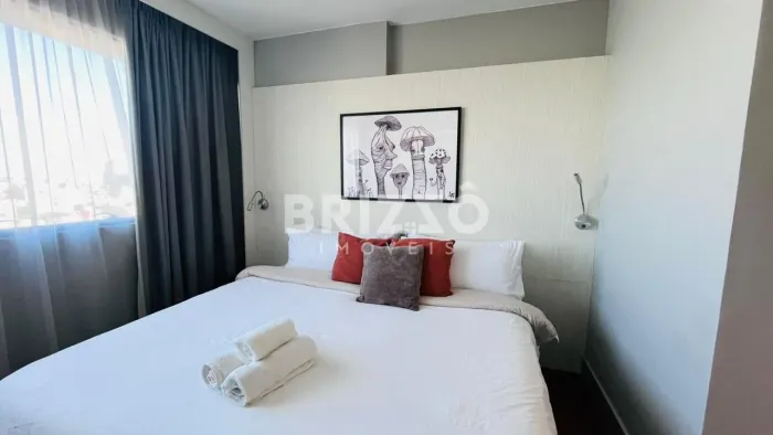 Apartamento studio mobiliado à venda, Batel, CURITIBA - PR