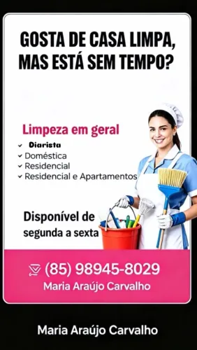 Precisando de uma doméstica?