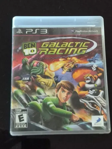 Jogo Ben 10 Galactic Racing PS3 Mídia Física Original Excelente Estado Usado