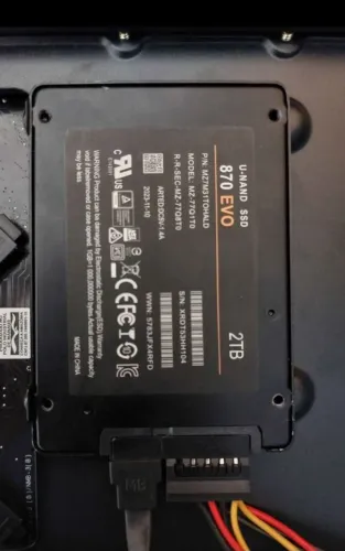 Ssd Evo 2 Terabyte Ac cartão Entrego