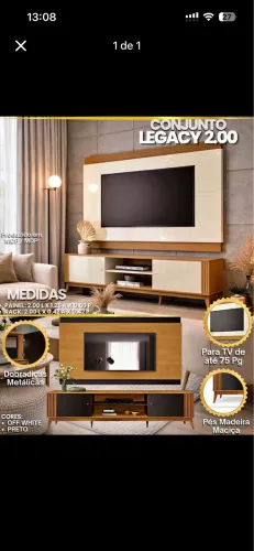 Rack + painel -entrega e monta 