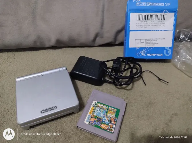 Game boy advance funcionando perfeitamente 