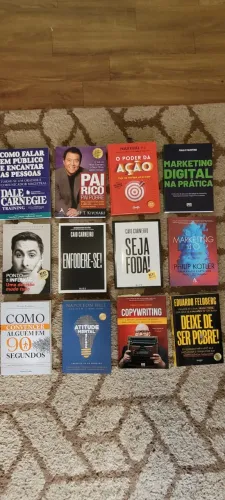 Livros de Marketing, Copywriting, Vendas e Finanças - Venda Unitária