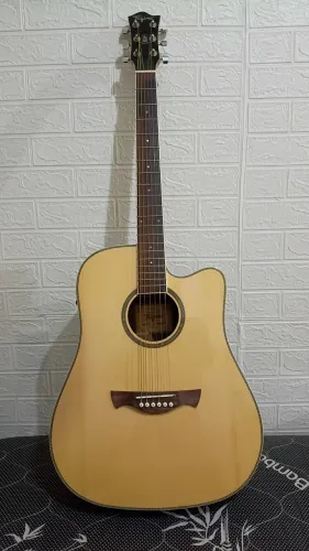 Violão Elétrico Tagima série walnut semi novo (aço)
