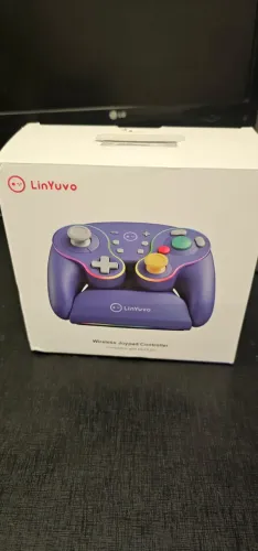 Controle Nintendo Switch modelo Game Cube LinYuvo KS62-06G