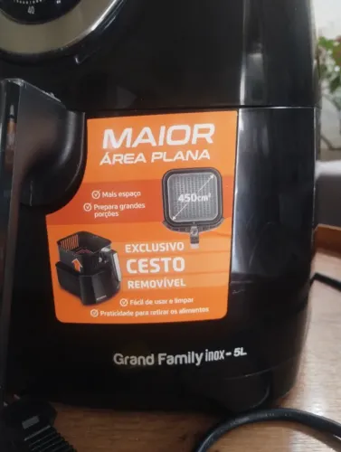 Air fryer mondial 5 litros nova