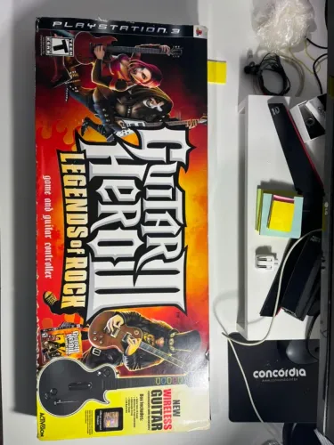 Guitarra Les Paul Guitar Hero 3 Legends of Rock Usada Excelente
