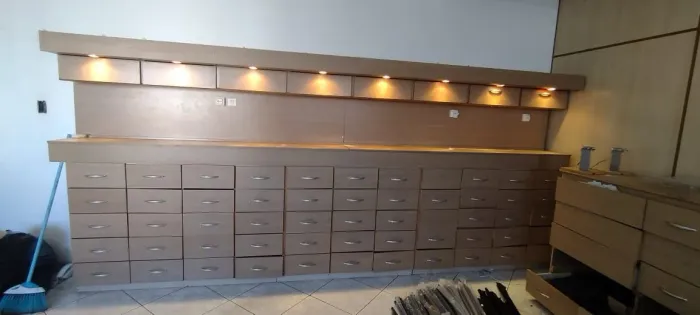 Armário Balcão Com 55 Gavetas Lindo