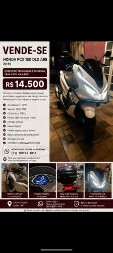 PCX nova apenas 53 mil rodado*