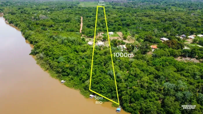 Vendo chácara à beira do rio Cuiabá Santo Antônio do Leverger mt área: 3,5 h