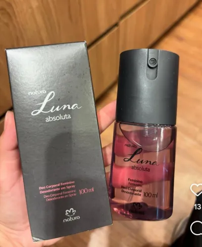 Spray perfumado natura Kaiak Luna feminino 100ml