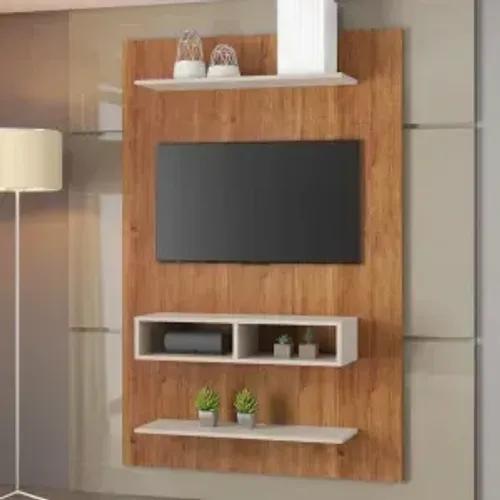Painel Byte Mel/Off White Novo