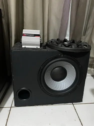 Sub bravox 500rms + módulo ts400