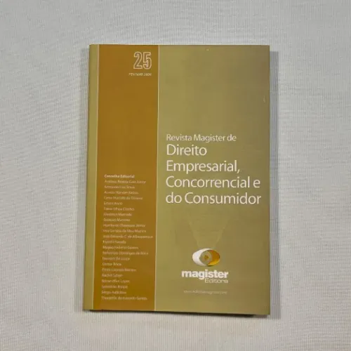 Revista Magister de Direito Empresarial, Concorrencial e do Consumidor (nº 25)