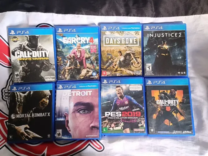 Jogos De PS4 MÍDIA FÍSICA
