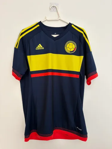Camisa Colombia Visitante 2015 Adidas Usada