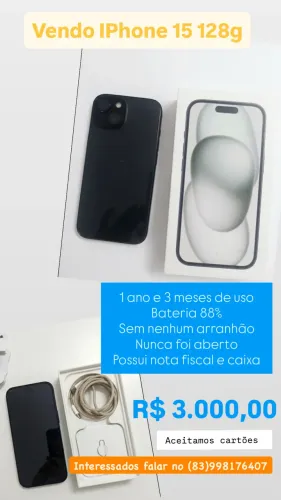 iPhone 15 promoção!!!