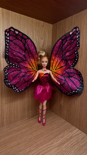 Lote com Duas Boneca Barbie Mariposa Fairytopia (2008) Mattel Perfeito Estado